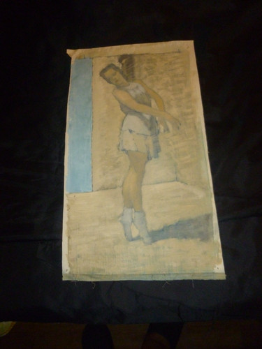 Art déco ölbild 1920 - art, um
