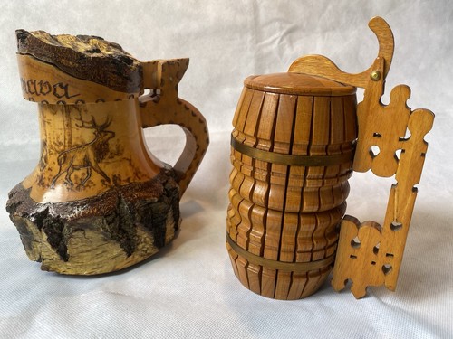 Konvolut vintage bierkrug - konvolut, 2x
