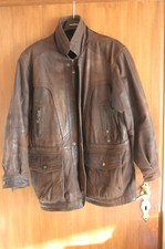 Längere Vintage / Lederjacke