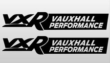 2 x VXR VAUXHALL PERFORMANCE