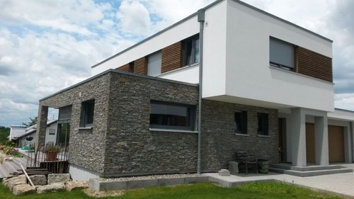 Hausverkleidung quarzit grau - hausverkleidung,