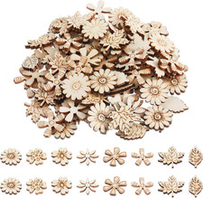 100 Stück Streudeko Blumen