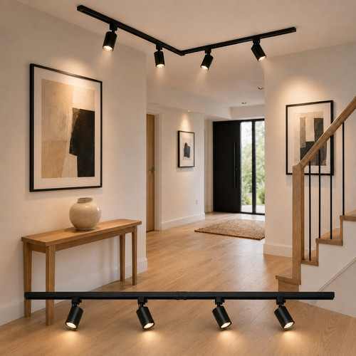 Schienensystem lampen set - lampen,