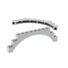 2x Lego Bogenstein 1x12x3