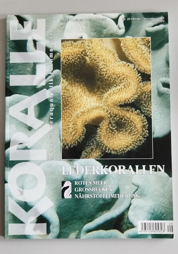 Koralle 29 lederkorallen - koralle, nr.