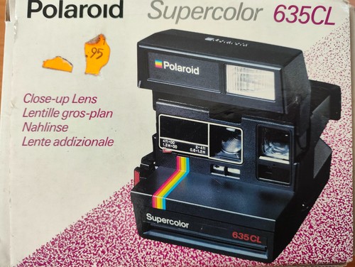 Alte polaroid sofortbildkamera - alte,