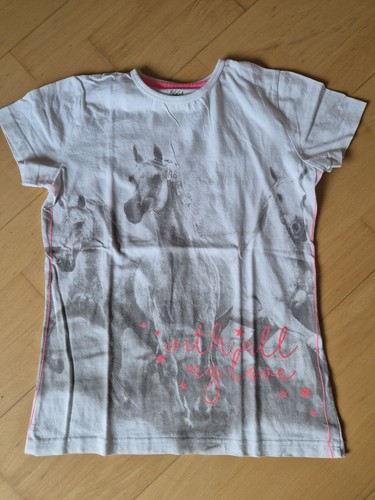 Shirt 146 152 weiß - gr.146/152,