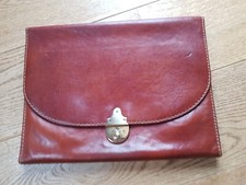 ++ Aktentasche  Aktenmappe ++ Cognac ++ Leder?