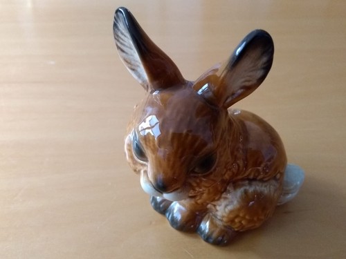 Osterhase aus keramik - keramik,