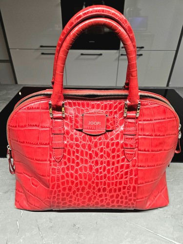 Handtasche joop leder rot - handtasche,
