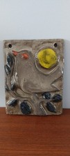 Wandplatte Keramik Bild 60er