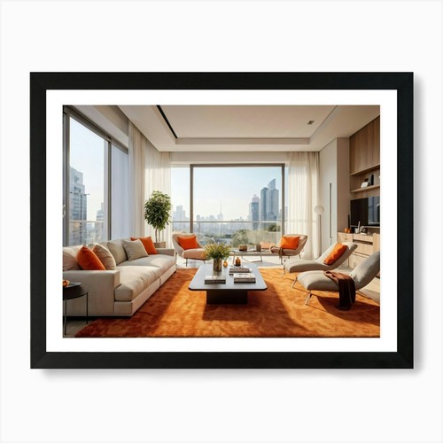 Ein elegantes wohnzimmer - elegantes, im