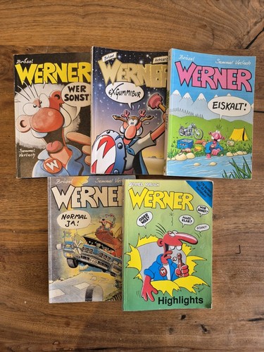 Werner comic konvolut - comic,