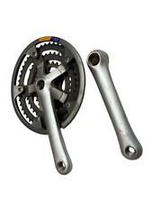 Shimano biopace-SG FC-M202 170mm Vintage Kurbelsatz 3-fach Vierkant Kettenschutz