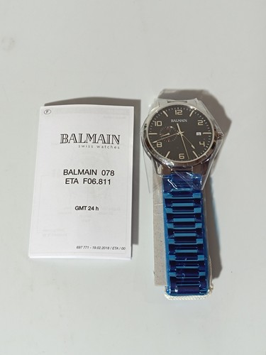 Balmain madrigal gmt - madrigal, 24h