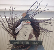 Wanddekoration Winter