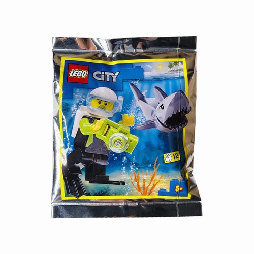 Lego city minifigur taucher - lego,
