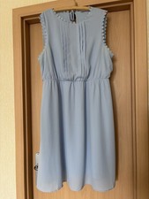 hellblaues Sommerkleid Orsay