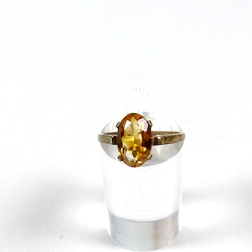 Ring aus 925 - mit, citrin