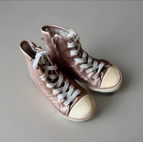 Zara girls sneaker bronze - zara,