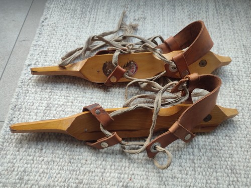 Schlittschuhe alt holländer - schlittschuhe,