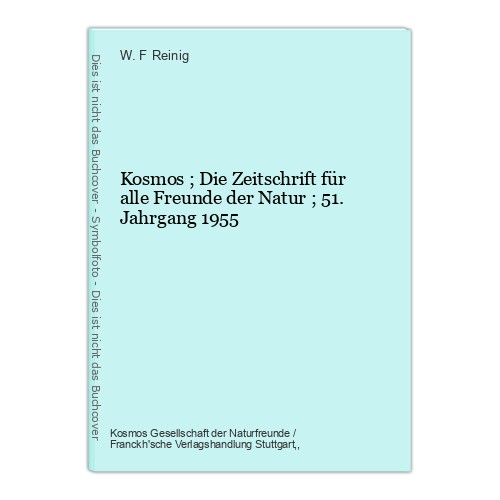 Kosmos die zeitschrift - ;,