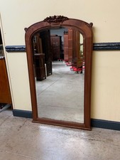 Antik - Nußbaum Spiegel -