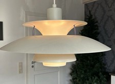 PH 4/3 Poulsen Vintage Design Lampe, Weiß, Gebraucht  Aber Sehr Gut Erhalten