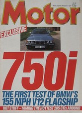 Motor magazine 1 August 1987