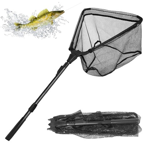 Kescher angeln 90cm - kescher, faltbar