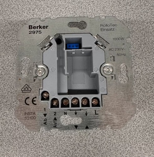 Berker 2975 rollo tec - rollo,