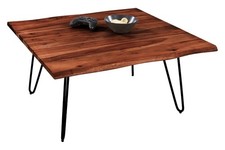 Couchtisch Baumkante massiv