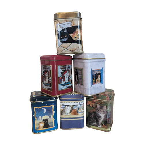 Kleine blechdose mit - blechdose,