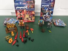 Playmobil 70228 Feuerharlekin 70229 Wolfsritter Novelmore Feuerwerk Konvolut 