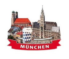 München Metall Magnet