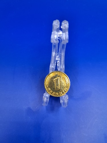 Pfennig münze vergoldet - münze,