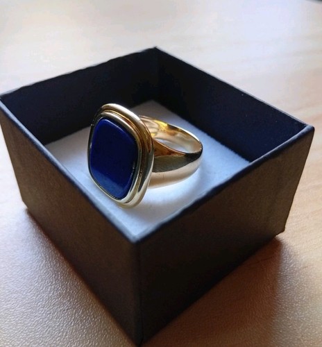 Massiver herren siegelring aus - massiver,