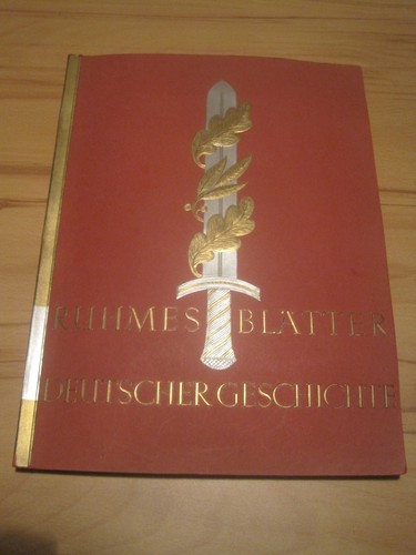 Sammelalbum ruhmesblätter - sammelalbum,