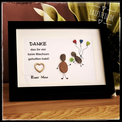 Steinbilder danke sagen - ,