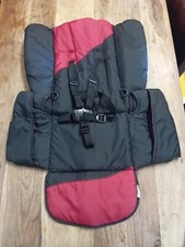 Hauck Eagle Kinderwagen Sitzeinheit mit Vollgurt schwarz und rot
