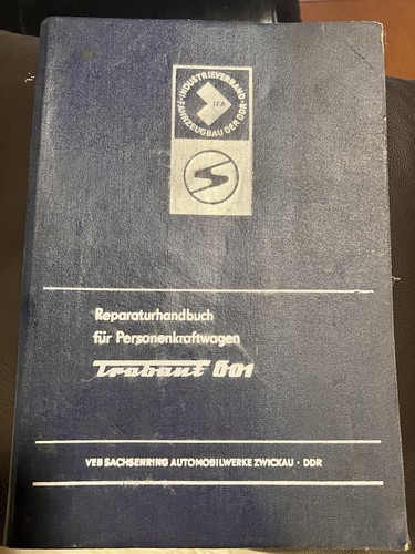 Ddr reparaturhandbuch trabant - ddr,