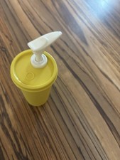 Tupperware Senfspender / Senf / Seifenspender Soßenspender Retro