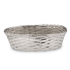 Brotkorb oval versilbert 23cm