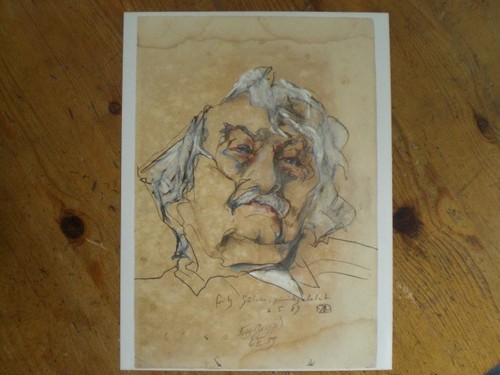 Horst janssen porträt - horst, "fritz
