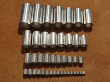 Abschnitte von Orgelpfeifen