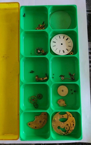 Konvolut teile uhrwerk - teile, montre