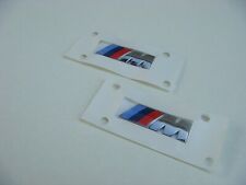 2x Neu ORIGINAL BMW M Emblem LOGO 5114 8058881 Schriftzug 45x15mm selbstklebend