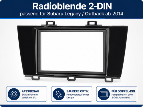 Carav din radioblende - carav, 2-din