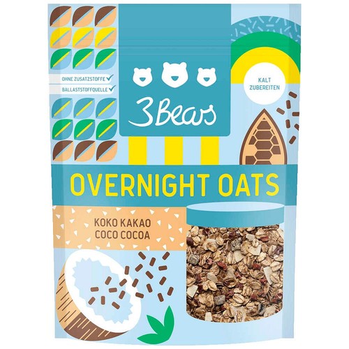 3bears overnight oats koko - oats,