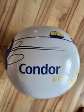 Condor Kids Wasserball 42 cm groß Beachball Pool Spielzeug weiß XL